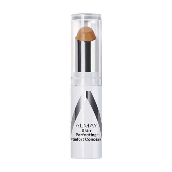 Lot of 2 240 Almay Skin Perfecting Comfort Concealer Stick Hypoallergenic Dark - Picture 2 of 2